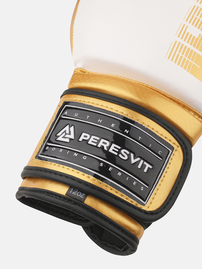 Peresvit Core Boxing Gloves Gold White, Photo № 7