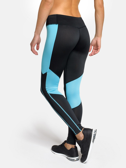 Peresvit Air Motion Womens Leggings Black Aqua, Photo № 3