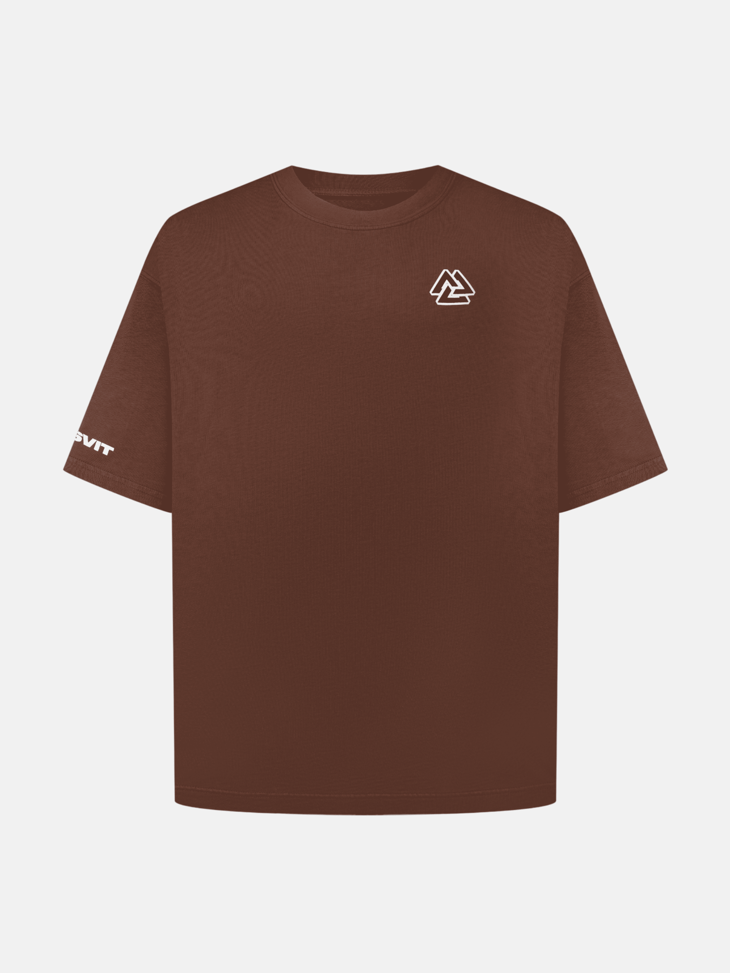 Oversized St. Sebastian T-shirt Umber, Photo № 6