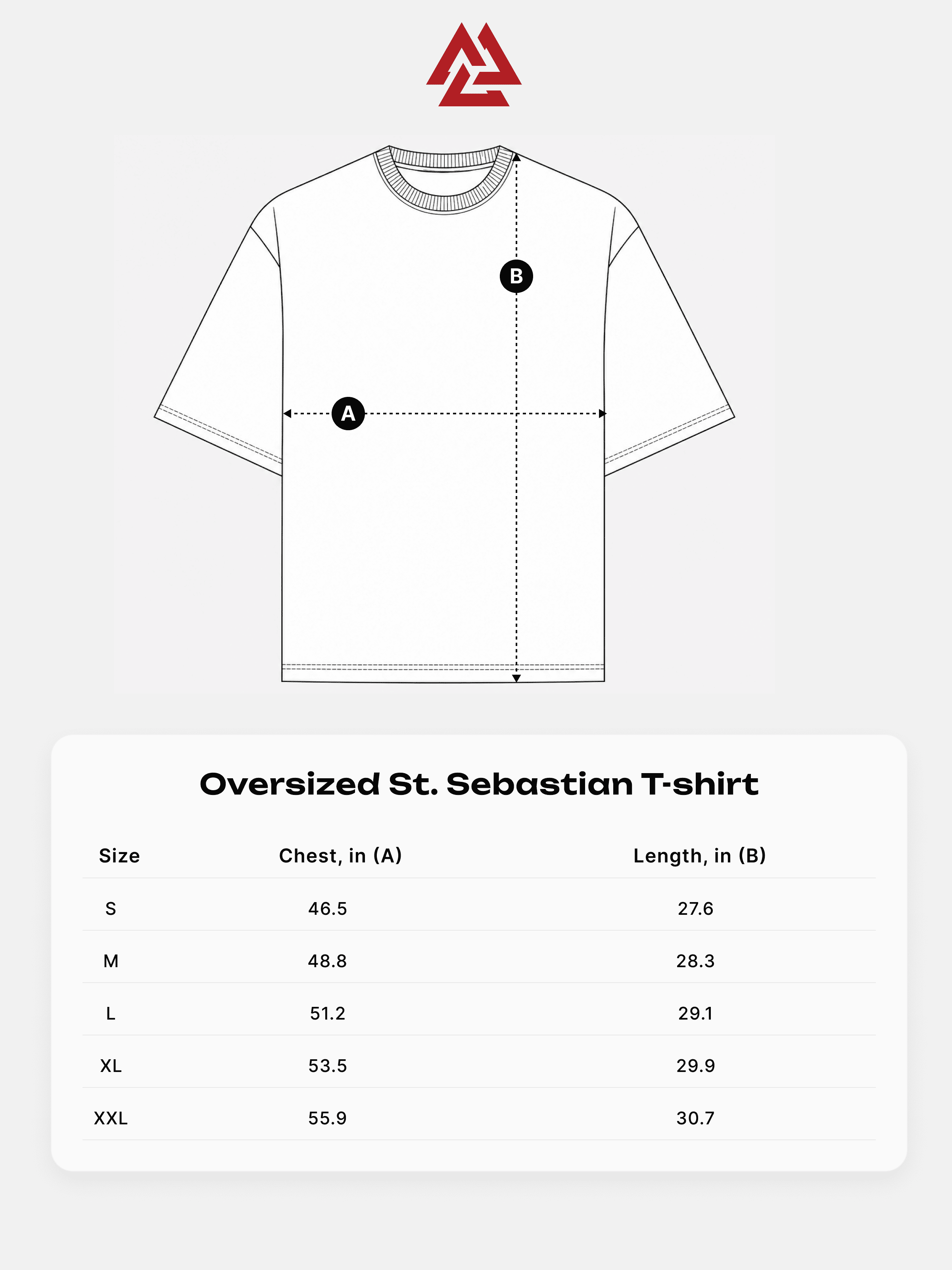 Oversized St. Sebastian T-shirt Umber, Photo № 8