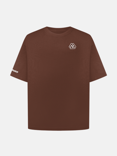 Oversized St. Sebastian T-shirt Umber, Photo № 6