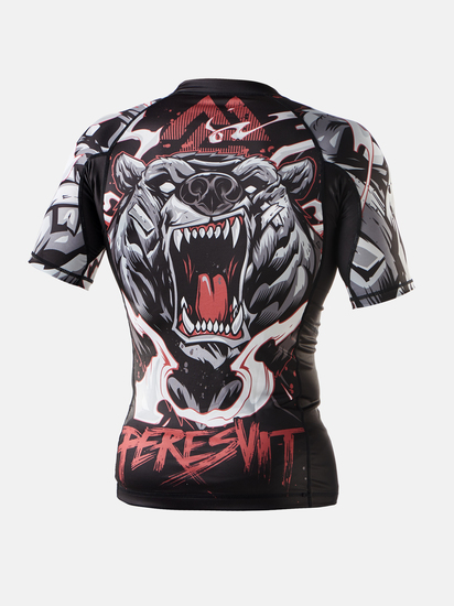 Peresvit Battle Bear Short Sleeve Rash Guard, Photo № 2