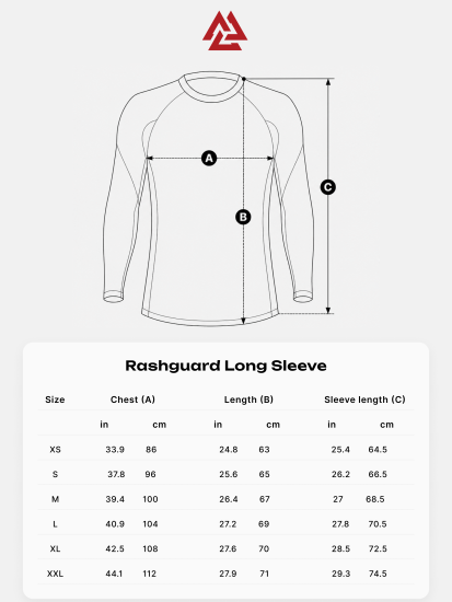 Valhalla Rashguard Long Sleeve Cadmium, Photo № 5