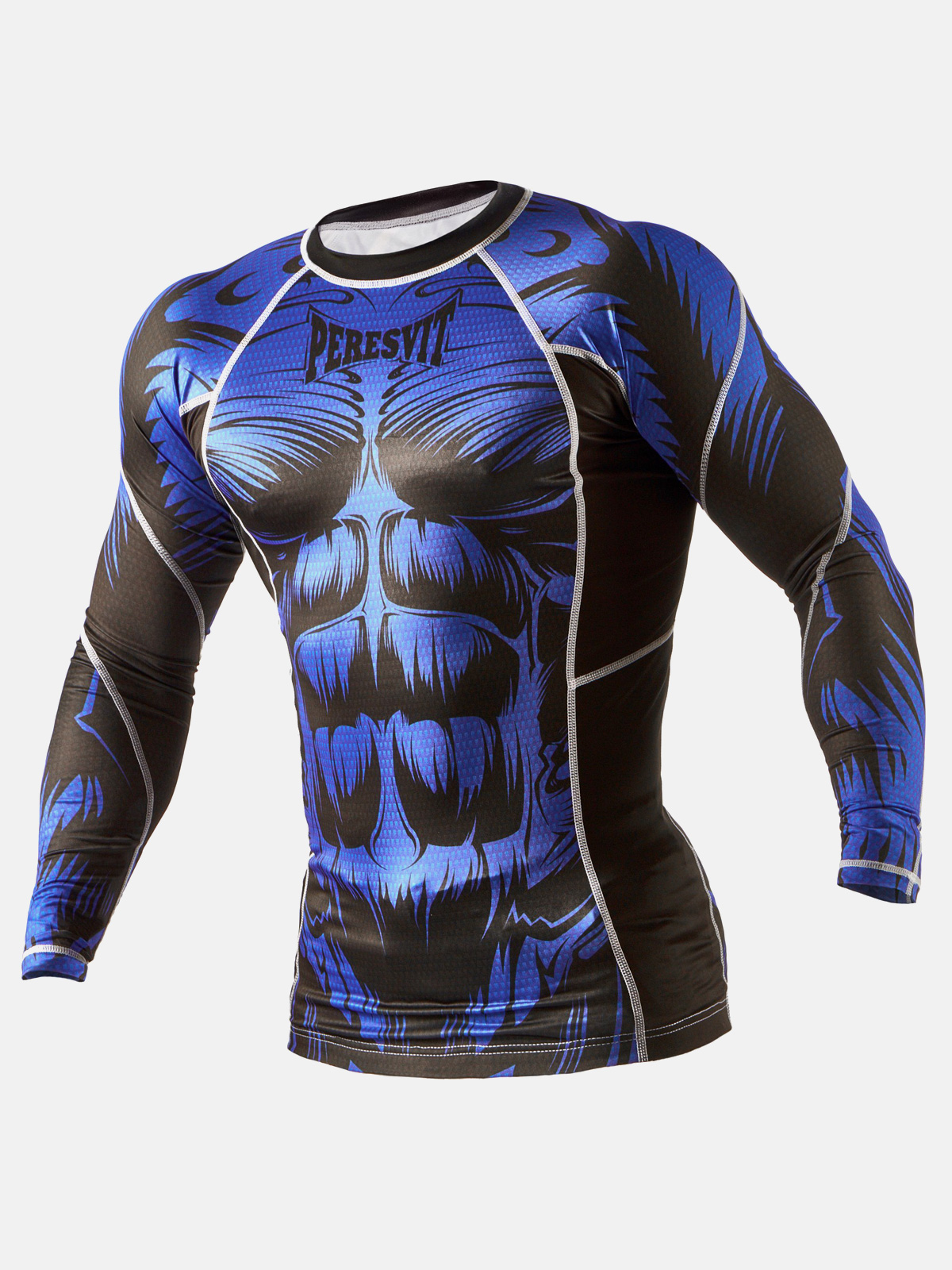 Peresvit Beast Silver Force Rashguard Long Sleeve Blue, Photo № 3