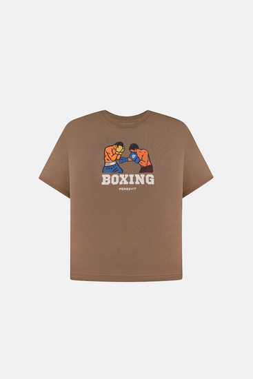Peresvit Vibrant Boxing Kids T-shirt Light Brown
