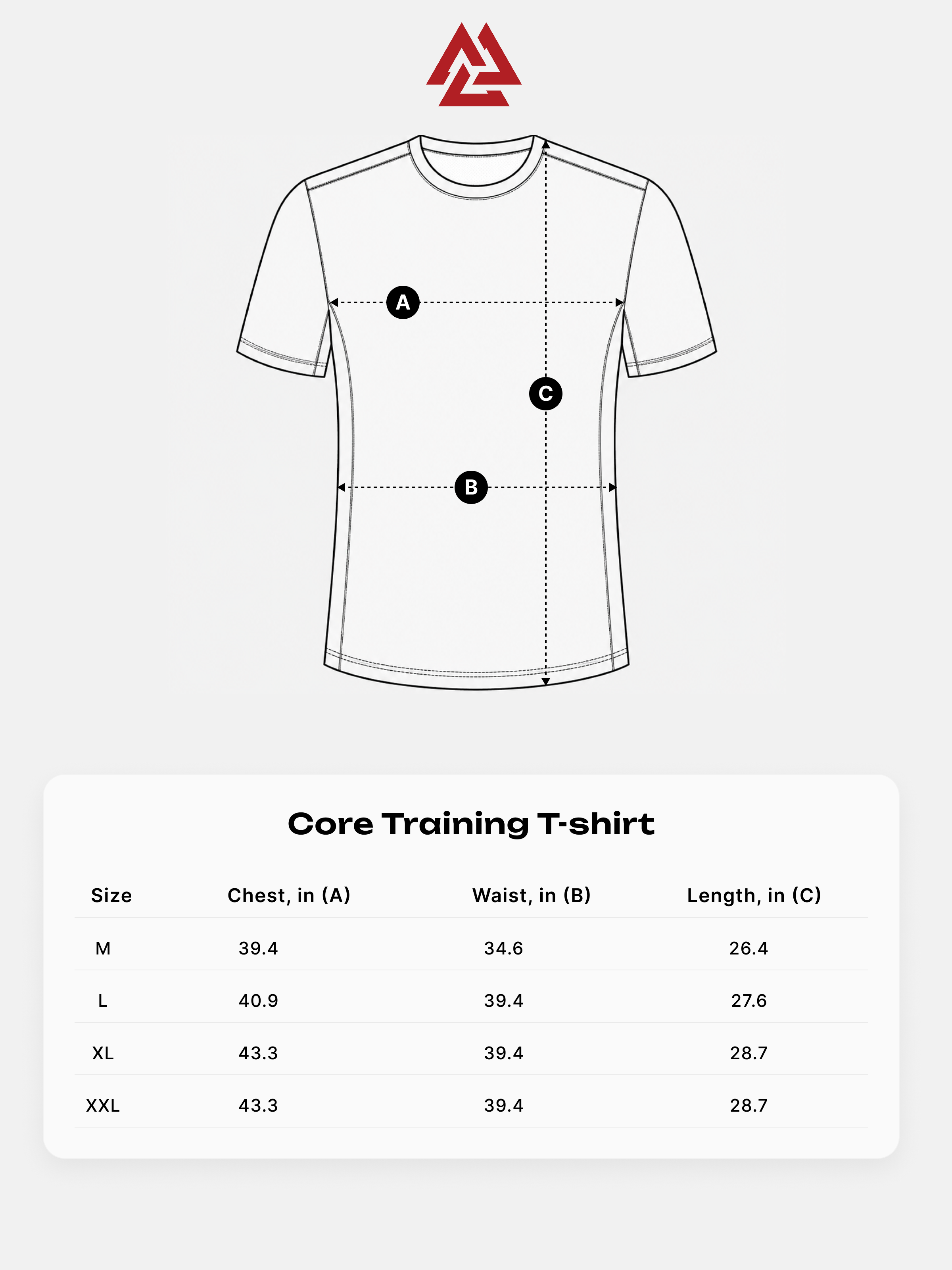 Core Training T-shirt Navy, Photo № 4