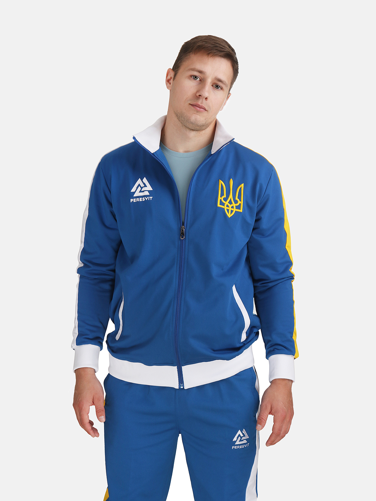 Peresvit Adults National Flag Track Suit Blue, Photo № 5