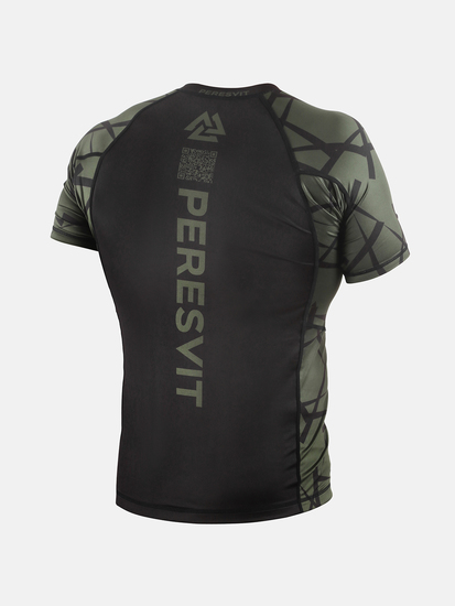 Peresvit Rival Rashguard Riffle Green Shortsleeve, Photo № 2