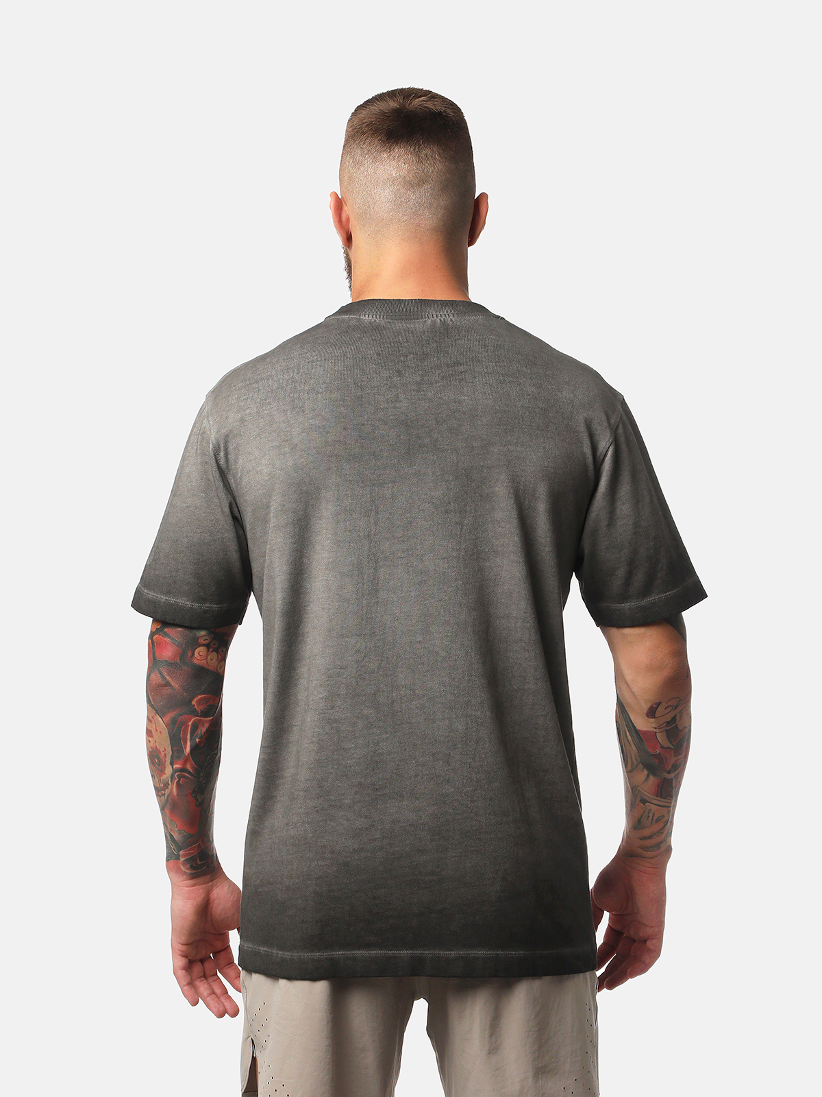 Peresvit Muay Thai Logo T-shirt Black Cold Dye, Photo № 4