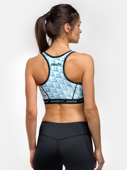 Peresvit Air Motion Womens Bra Printed Triangle Mint, Photo № 2