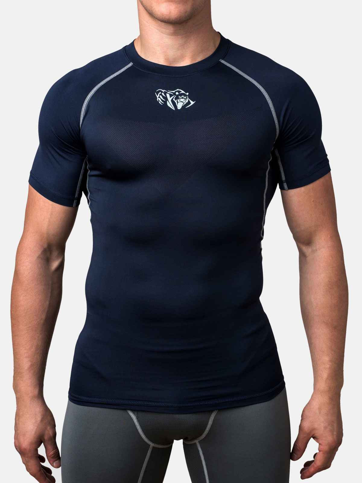 Peresvit Air Motion Short Sleeve Navy Grey