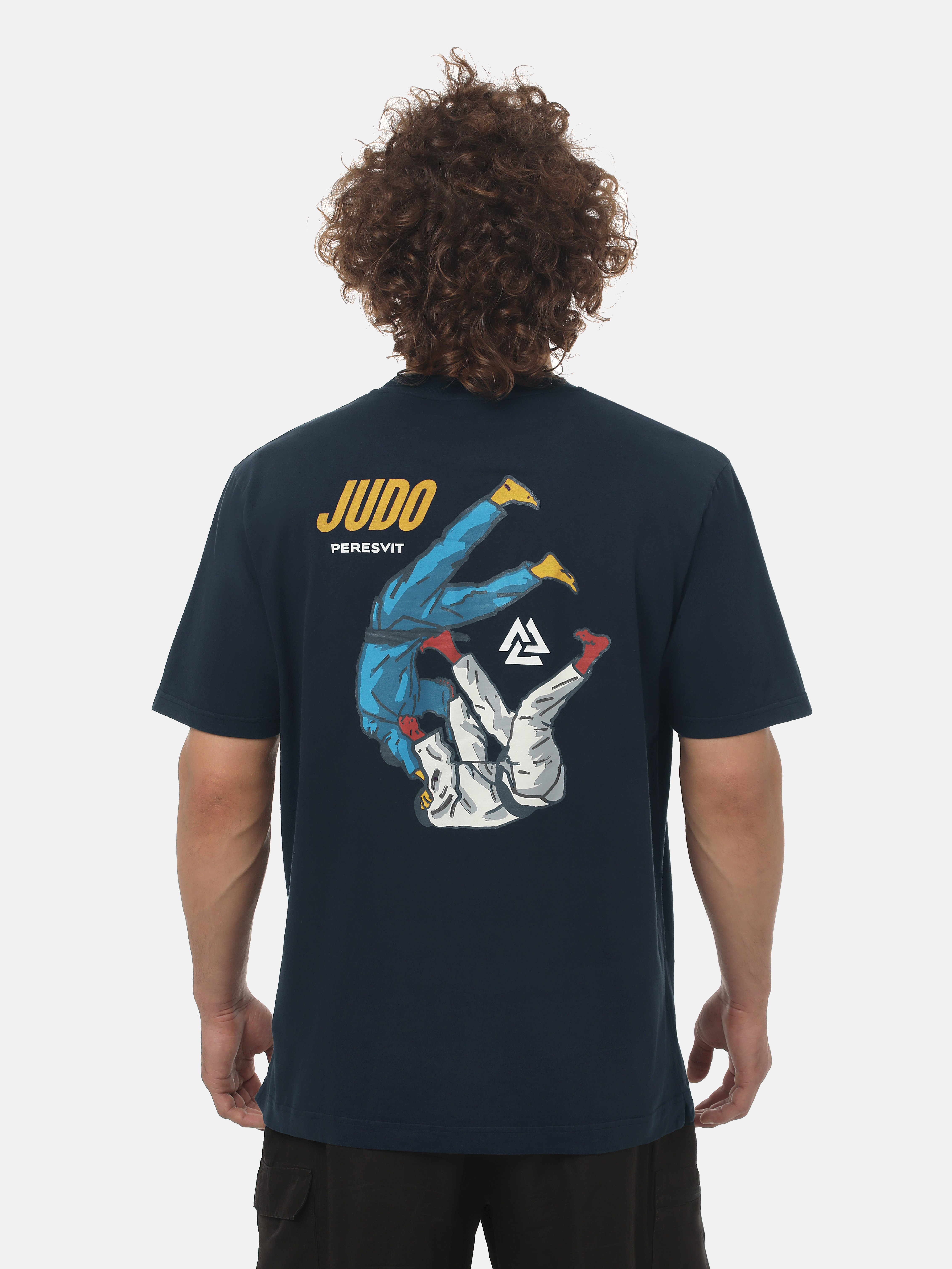 Peresvit Judo T-shirt Regular Navy Blue, Photo № 4