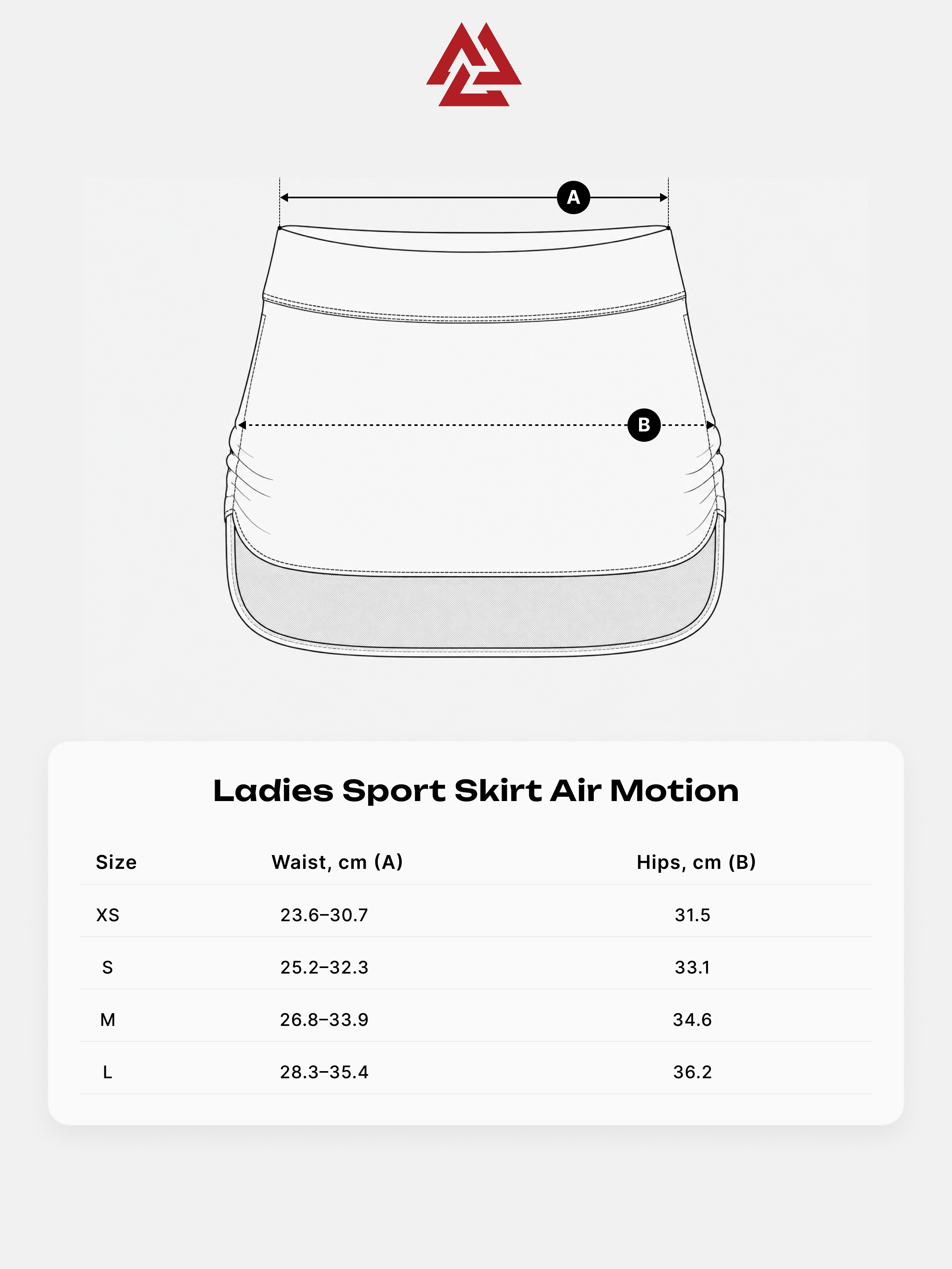Air Motion Ladies Sport Skirt Aqua, Photo № 5