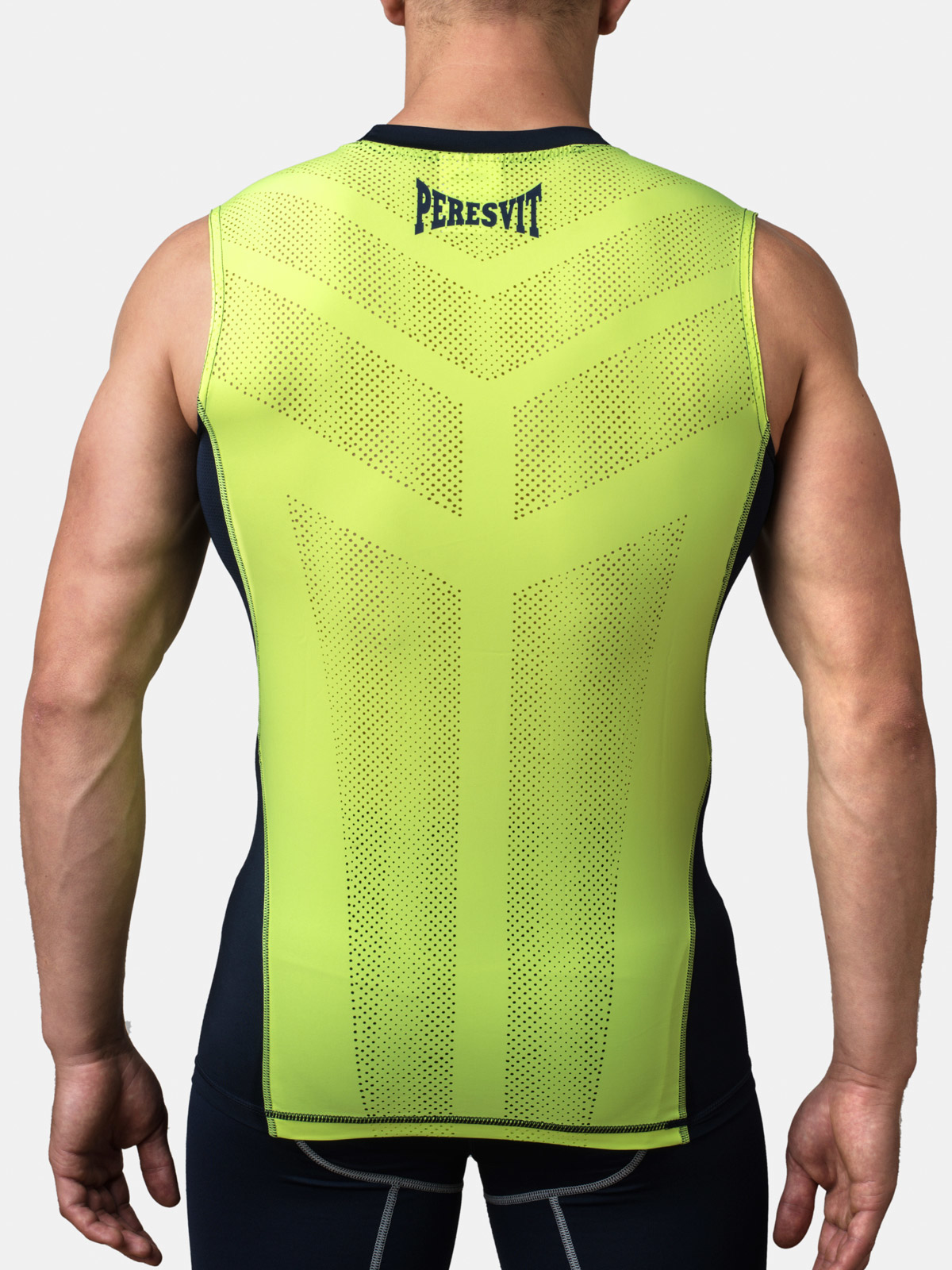 Peresvit Air Motion Sleeveless Navy Flu Yellow, Photo № 2