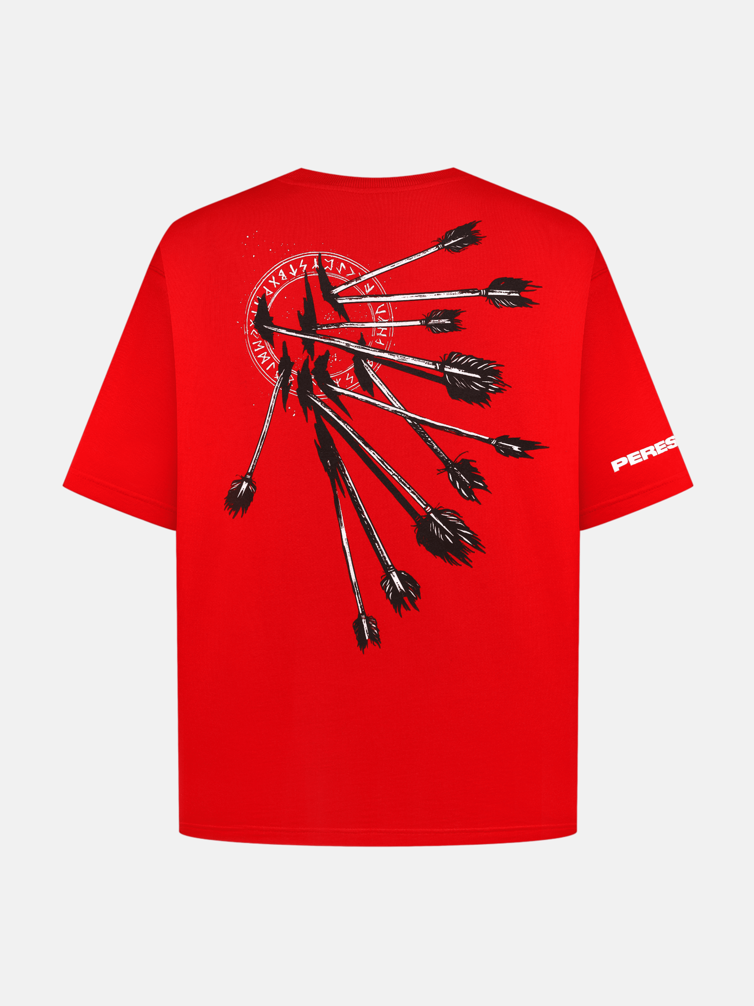 Oversized St. Sebastian T-shirt Roast Red, Photo № 5