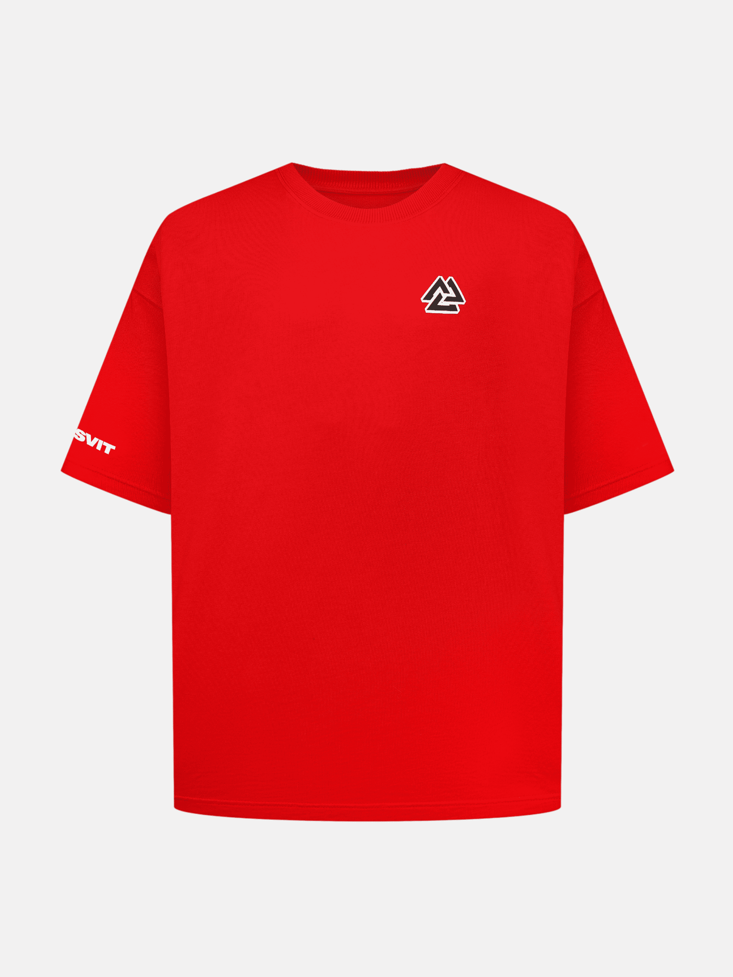 Oversized St. Sebastian T-shirt Roast Red, Photo № 6