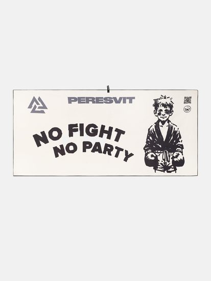 No Fight No Party Sport Towel