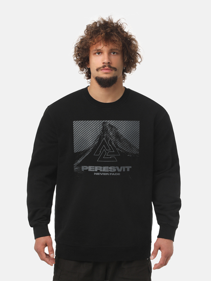 Peresvit Oversized Conflict Sweatshirt Black