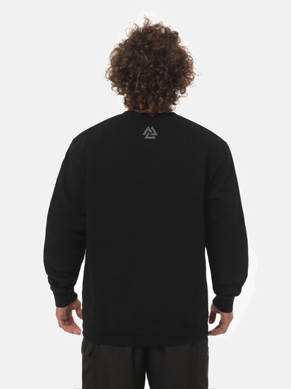 Peresvit Oversized Conflict Sweatshirt Black, Photo № 2