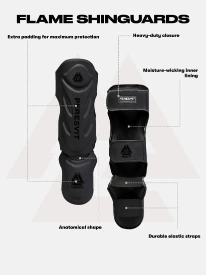 Flame Shinguards Navy, Photo № 6