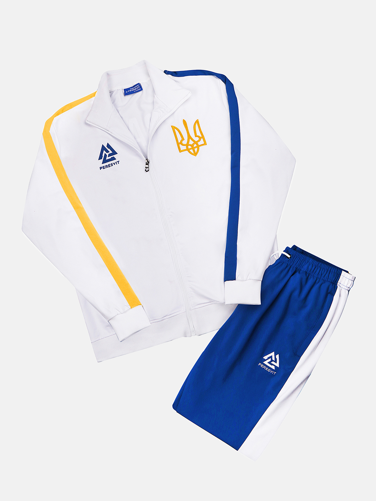 Peresvit Adults National Flag Track Suit White, Photo № 9