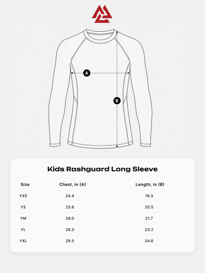 Battle Bear Kids Rashguard Long Sleeve, Photo № 7