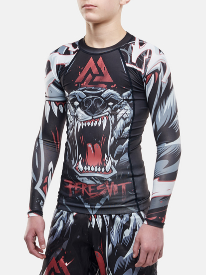 Battle Bear Kids Rashguard Long Sleeve, Photo № 3