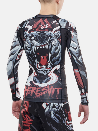 Battle Bear Kids Rashguard Long Sleeve, Photo № 2