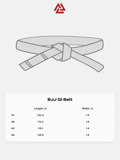 The Rising Sun Premium BJJ Belt Blue, Photo № 8