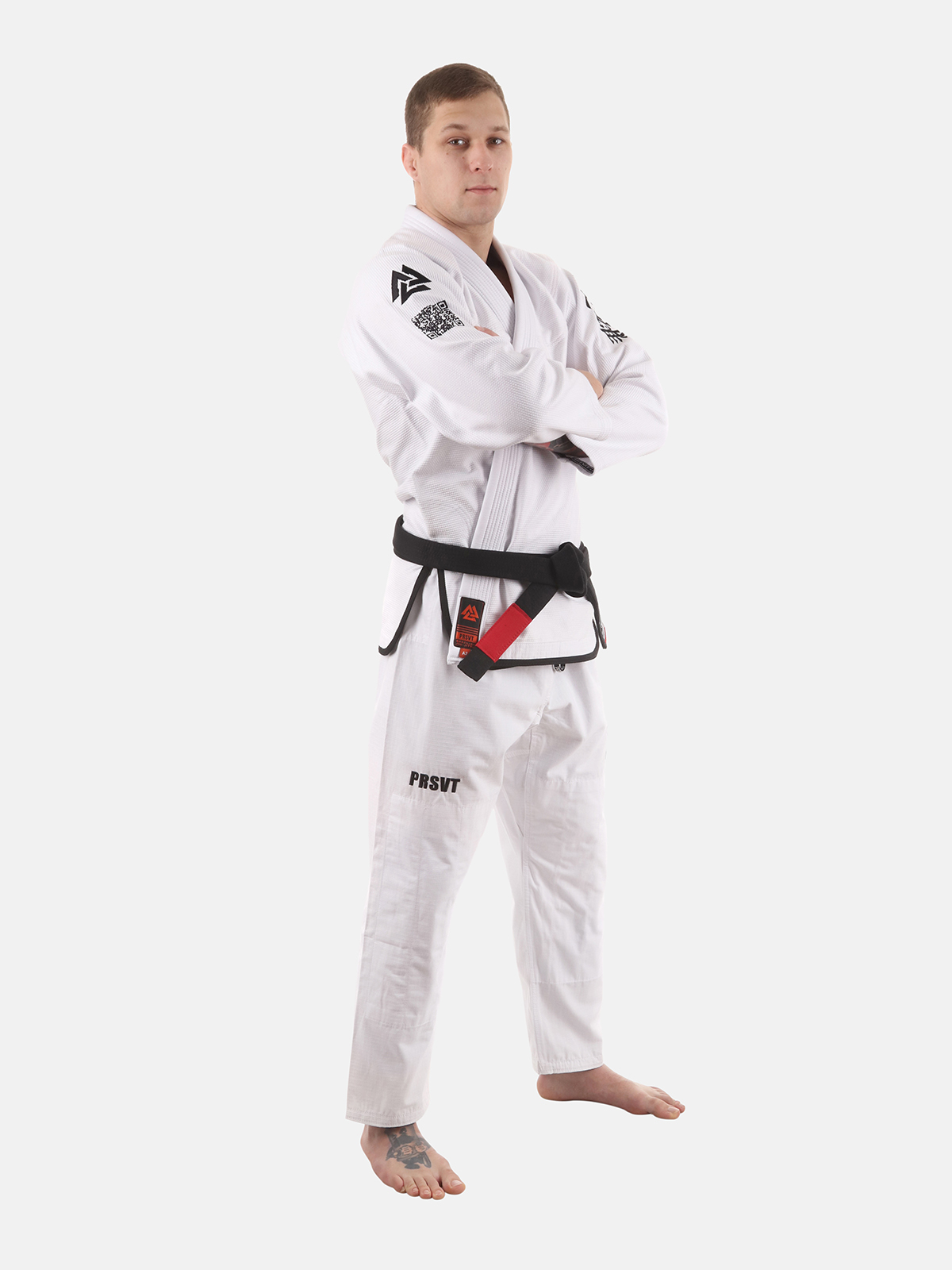 Mens Rival BJJ Gi White, Photo № 3