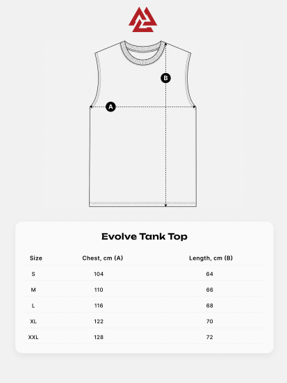 Evolve Tank Top Umber, Photo № 8