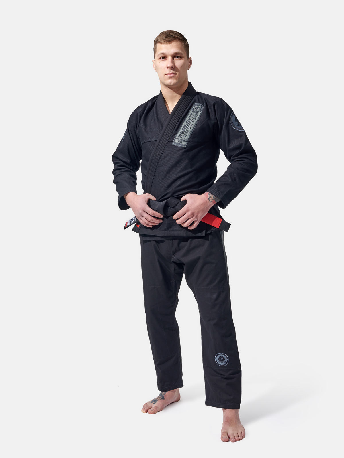 Mens Immortal BJJ Gi Black, Photo № 3