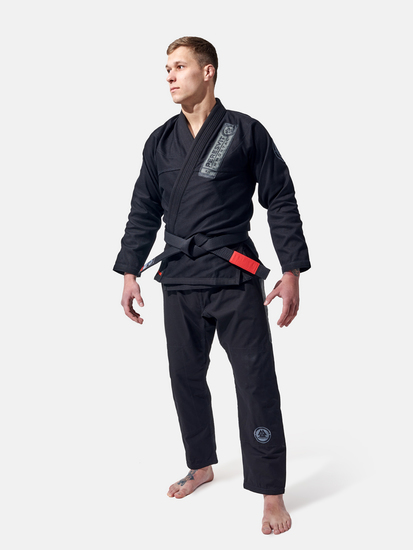 Mens Immortal BJJ Gi Black, Photo № 4