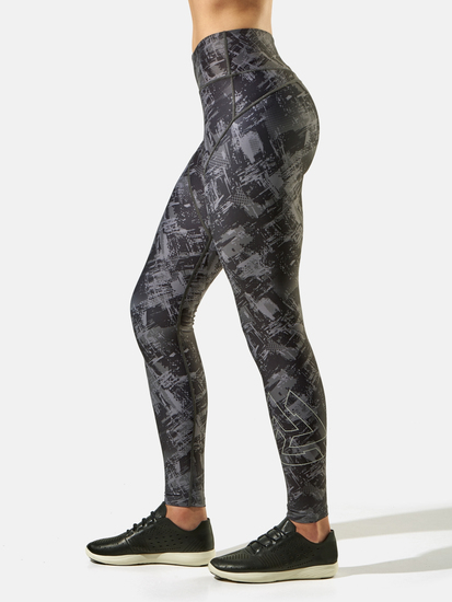 Peresvit Core Women’s Leggings Graphite Camo, Photo № 2
