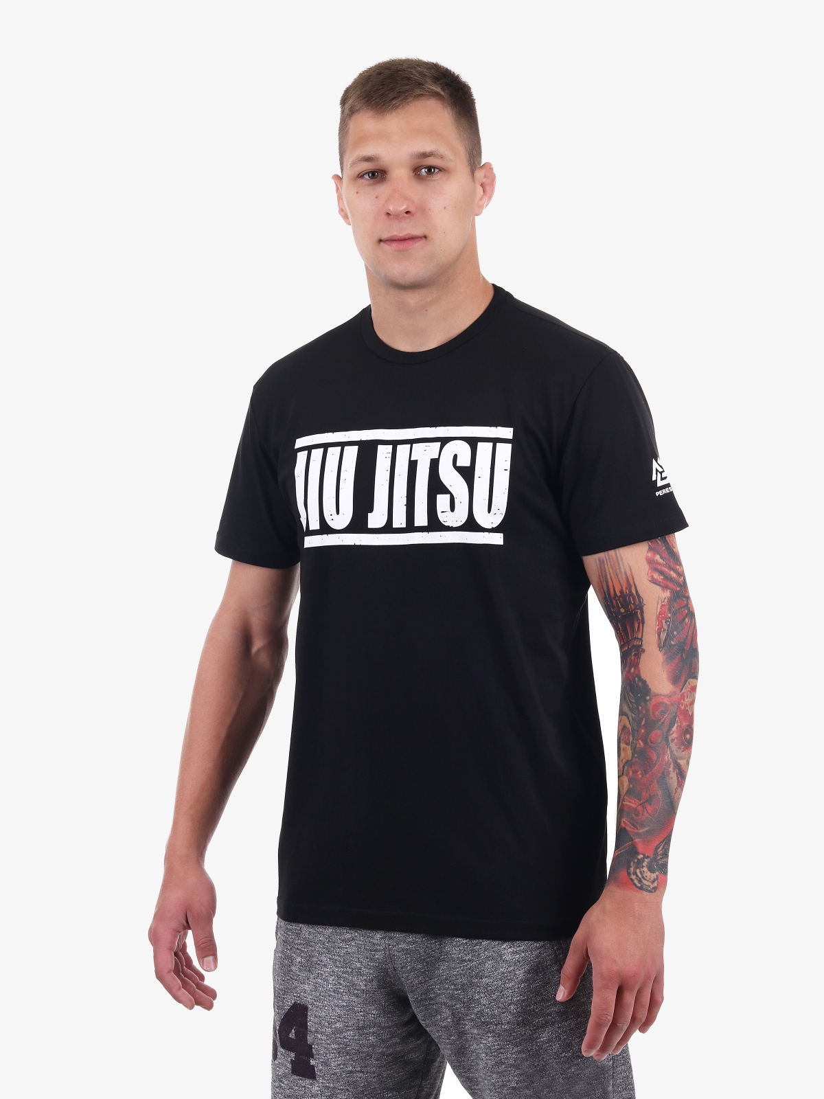 Peresvit Jiu-Jitsu T-Shirt Black, Photo № 2