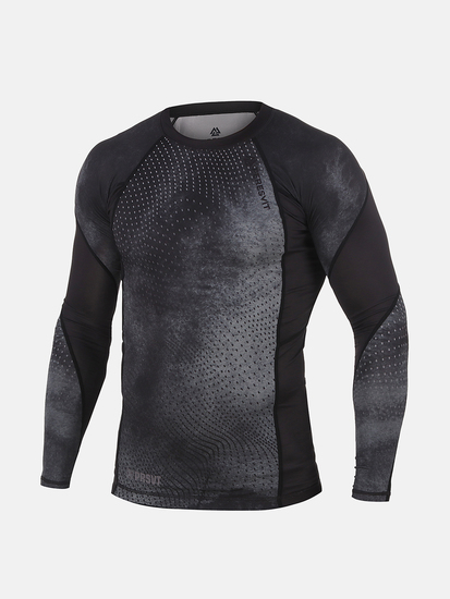 Peresvit Overpower Grey Long Sleeve Rashguard, Photo № 3