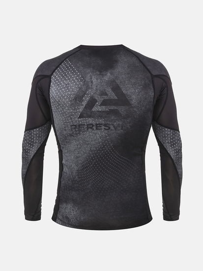 Peresvit Overpower Grey Long Sleeve Rashguard, Photo № 2