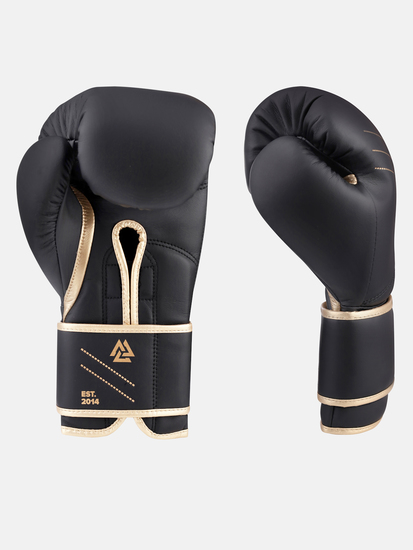 Peresvit Boxing Gloves Valhalla Black Gold, Photo № 2