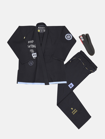 Peresvit Keep Fighting Gi for Adults Black, Photo № 12