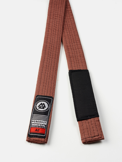 Mens Immortal BJJ Gi Belt Brown, Photo № 2