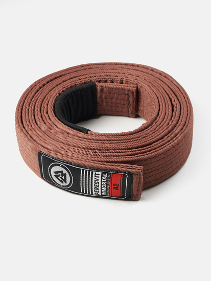 Mens Immortal BJJ Gi Belt Brown