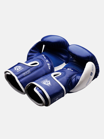 Peresvit Core Boxing Gloves Blue White, Photo № 4