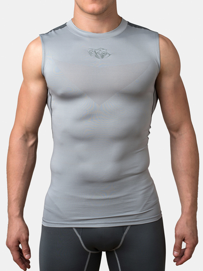 Peresvit Air Motion Sleeveless Heather Grey Black