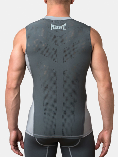 Peresvit Air Motion Sleeveless Heather Grey Black, Photo № 2