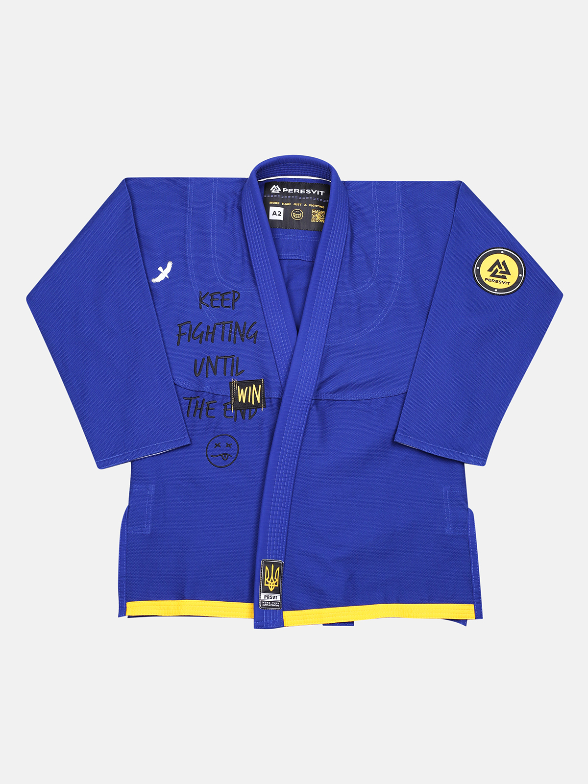 Peresvit Keep Fighting Gi for Adults Royal Blue, Photo № 8