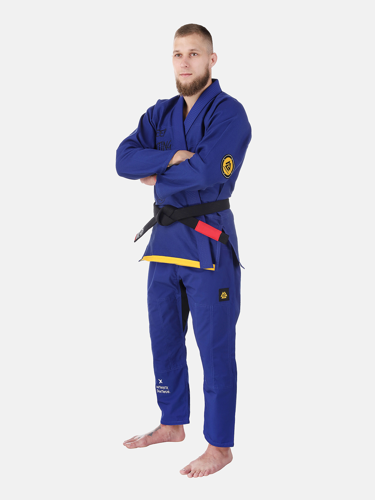 Peresvit Keep Fighting Gi for Adults Royal Blue, Photo № 4