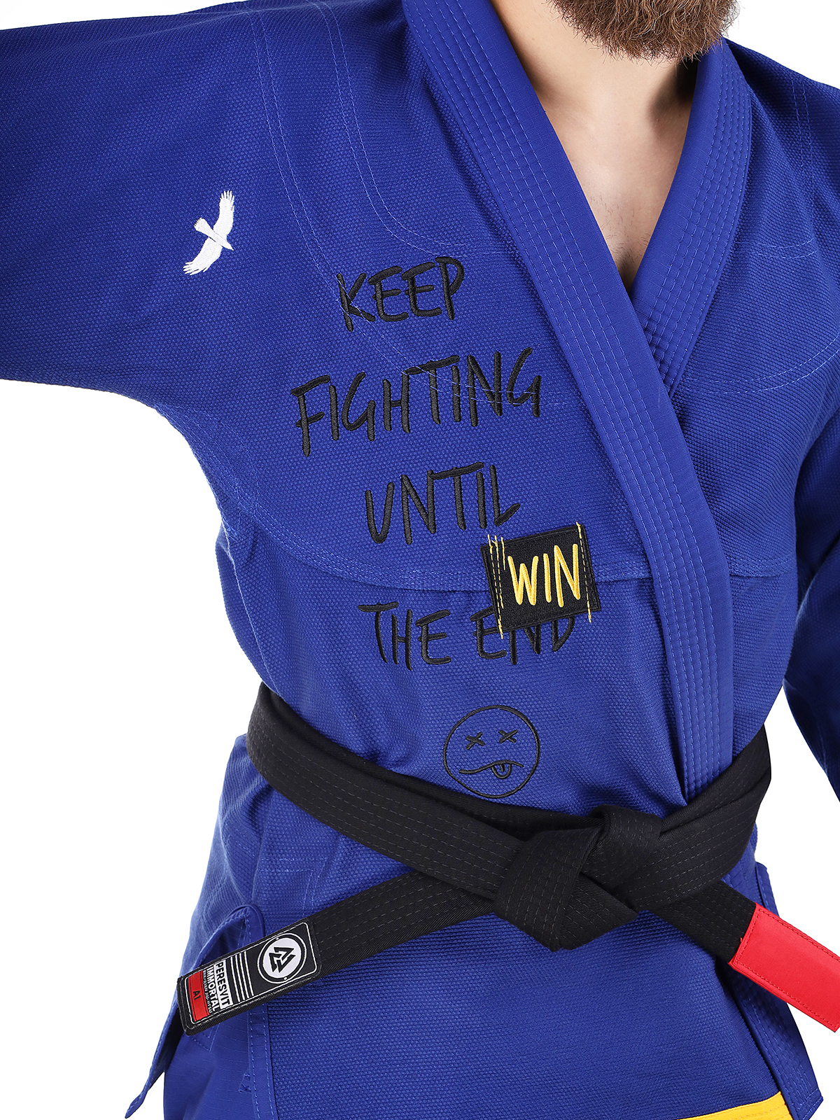 Peresvit Keep Fighting Gi for Adults Royal Blue, Photo № 5