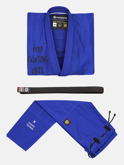 Peresvit Keep Fighting Gi for Adults Royal Blue, Photo № 14