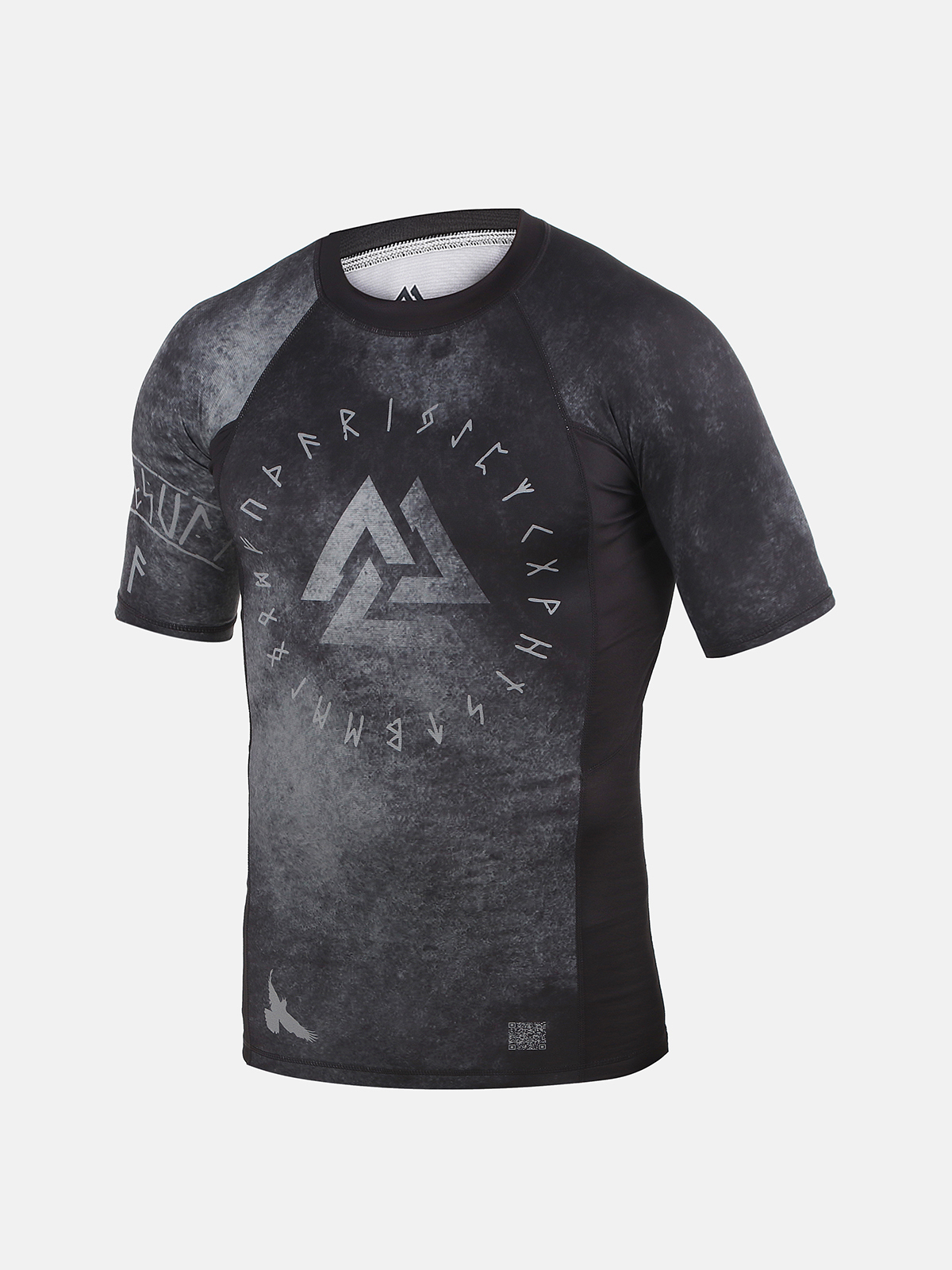 Peresvit Overpower Grey Short Sleeve Rashguard, Photo № 3