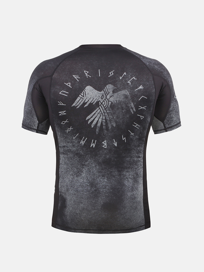 Peresvit Overpower Grey Short Sleeve Rashguard, Photo № 2